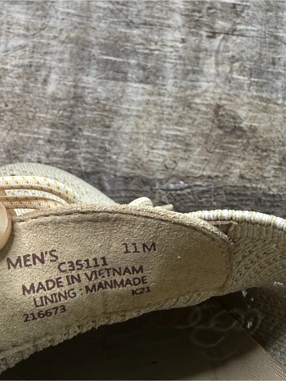 Cole Haan Oxford 11 M Light Gray Knit Men's Casual Lace-Up Shoes
